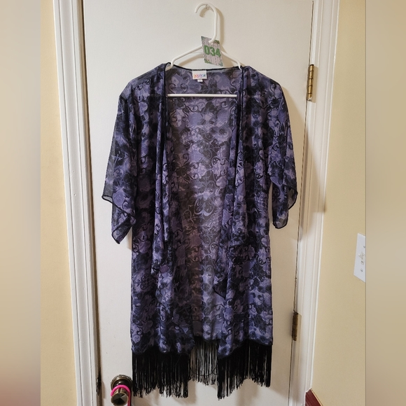 34. Lularoe cardigan sz S - Picture 1 of 3